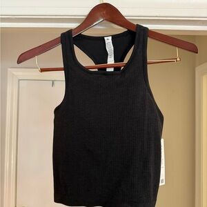 Lululemon Black Racerback Tank Top